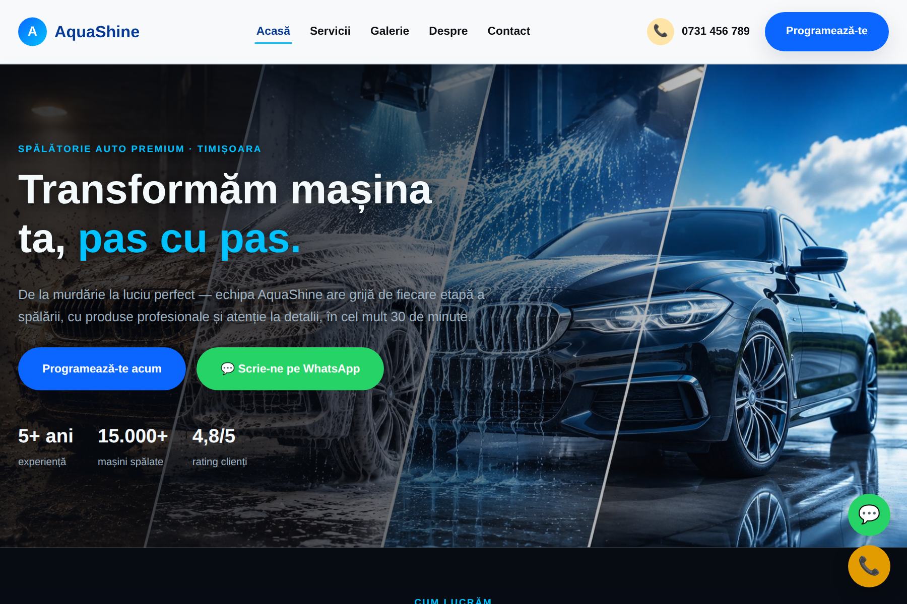 Homepage AquaShine Car Wash
